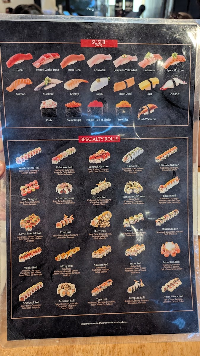 Tomikawa Sushi Bar Restaurant Menu - Image 6